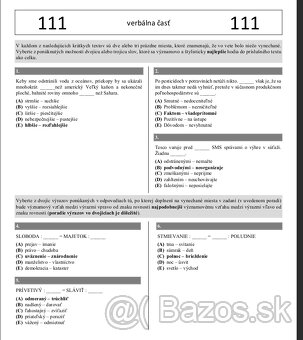 Scio učebnice + 32 testov VŠP OSP ZSV - 8