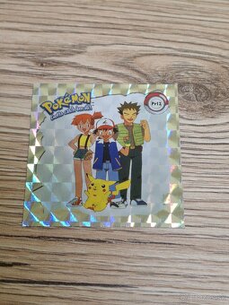 Strieborné samolepky Pokémon z roku 1999 - 8