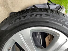 MERCEDES triedy E alu kola 17" zima, originál  - 8