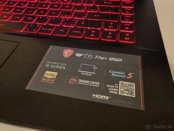 MSI '16 Šesťjadrový Intel Core i7, RAM 16GB DDR4, 512 GB SS - 8