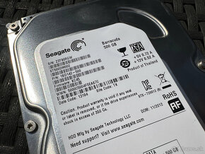 2,5" Hard disk Seagate Barracuda 500 GB, SATA, 7200 RPM - 8