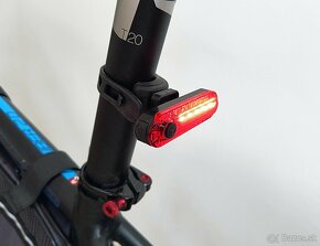 Profi LED SET svetlá na bicykel 1200LM, 17 režimov, 5600 mAh - 8