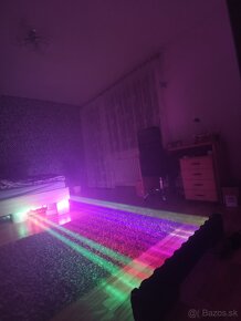 Rotačný led BAR beam 250W + prenosný vak - 8