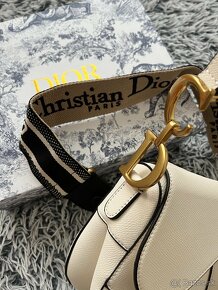 CHRISTIAN DIOR saddle kabelka - 8