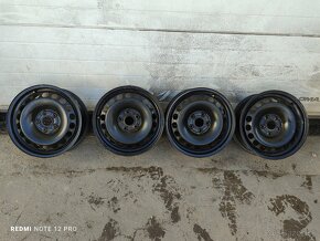 5x112 R16,  ET51  6.5J plechové disky Golf, Octavia - 8