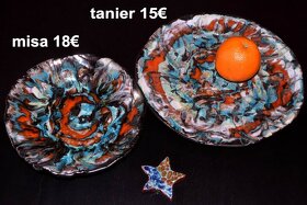 ORIGINÁLNY DARČEK handmade keramická misa, tanier, šálka - 8