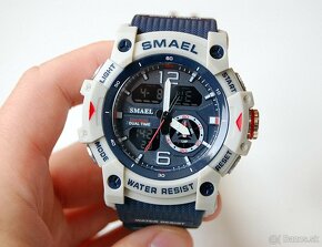 SMAEL 8007 Dual-Time - pánske vodotesné športové hodinky - 8