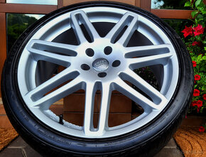 alu R20 5x112, letné oneu 255/35, Audi A6, A8, Q3 - 8