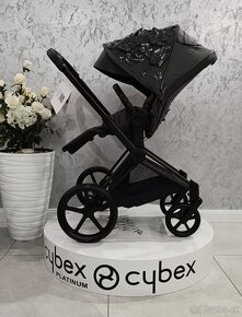 NOVÝ CYBEX PRIAM 4.0 2022 BLACK SIMPLY FLOWERS GREY - 8