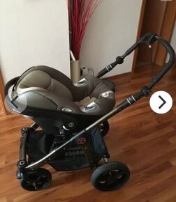 kocik hartan gts s brzdou 3in1 + isofix a cybex vajicko - 8