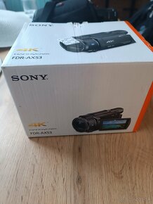 Kamera 4K Handycam SONY FDR-AX 53 - 8