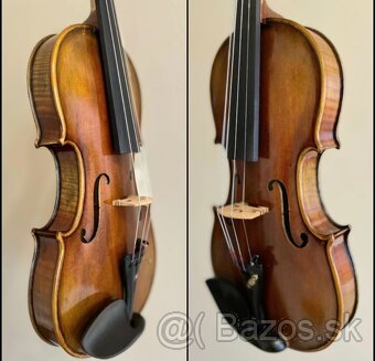 husle 4/4 model Stradivari ( olejovy lak) - 8