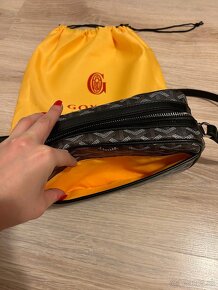 Goyard crossbody kabelka Cap-vert PM - čierna (GO5) - 8