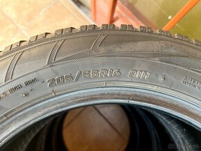 205/55 R16 zimné pneumatiky  komplet sada - 8