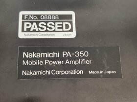 High-And zosilovac NAKAMICHI PA-350 trieda "A" - 8