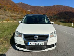 Volkswagen Touran 1.9 TDI DSG 7 miest Ťažné zariadenie - 8