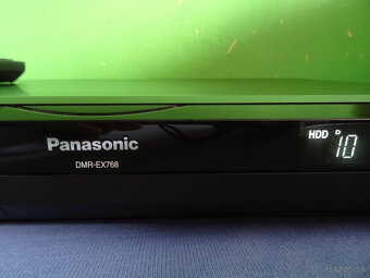 DVD rekordér Panasonic DMR-EX768 - 160 GB HDD, HDMI - 8