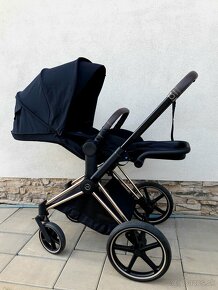 Cybex priam 4.0  rose gold - deep black - 8