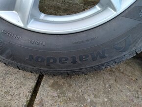 Hliníkové disky 5x114.3 R16 + TPMS + pneumatiky - 215/60 - 8