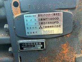 Malotraktor Mitsubishi D1650FD - 8