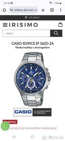 Casio edifice 5119 ef 562 - 8