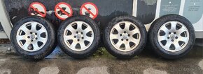 Zimní Kola 5x112 Audi VW Seat Skoda 195/65R15 - 8