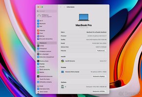 ZÁRUKA-MacBook Pro 16" 2.6GHz i7/16GB/512GB, TOP STAV - 9