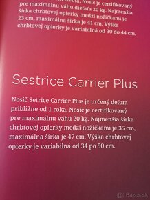 Nosič Sestrice Carrier Plus - 9