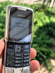 NOKIA 8800 SILVER - TOP STAV AKO NOVÝ - BEZ ŠKRABANCA - 9