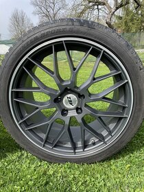 Aez crest dark gun metal 5x112 r19 - 9