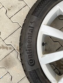 Continental zimné 205/50 R17 XL, VW Dijon 5x112 R17 - 9