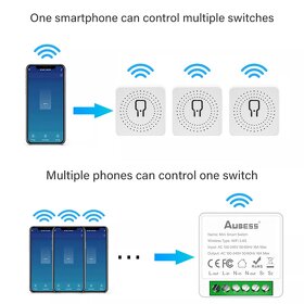 Predam novy 16A WIFI Smart vypinac - ovladanie mobilom - 9