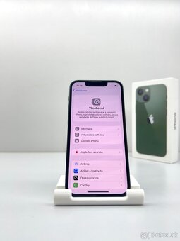 iPhone 13 MINI GREEN ORIGINÁL STAV PRÍSLUŠENSTVO - 9