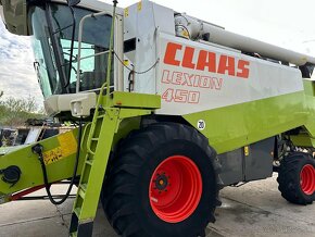 Claas lexion 450  zaci lista  6.6m , 7.5m    Rok 2001 - 9