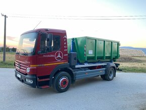 MERCEDES ATEGO 1224L HÁKOVÝ NOSIČ KONTAJNEROV - 9