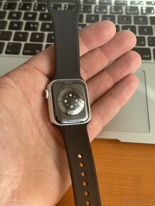 Apple Watch 9 41mm Silver GPS - nové, 100% zdravie - 9