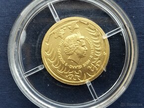 8ks - Investiční zlaté mince 1/25 Oz Český lev - 2017-2024 - 9