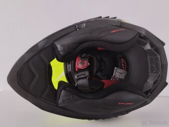 Enduro prilba LS2 Explorer Alter čierno-sivo-fluoresce - 9