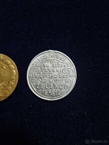 Bohemikálni medaile od r. 1898 - 9