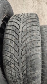 Disky 5x112r16 , zimné pneu 215/55r16 - 9