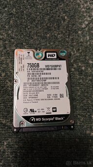 Externy HDD 750GB WD BLACK - 9