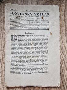 Historický časopis "Slovenský včelár" - 9