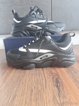 Dior b22 Luxury Trainer DIOR B22 black silver 43 nenosené - 9