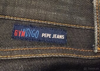 Pepe jeans šedé slim fit strečové - 9