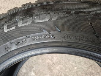 235/60 r18 zimné 4 ks COOPER 8,1-8 mm DOT2022 - 9