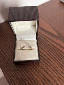 Zlaté dámske prstene šperky - 9