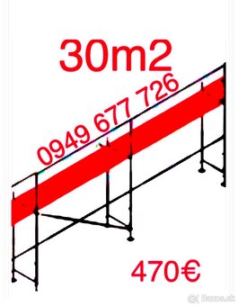 Predám stavebné lešenie pozink certifikované - 9