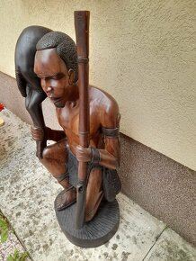 Originálne africké sochy - 9