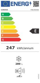 Predám úplne novú nepoužitú mrazničku GORENJE FN619EAW6 - 9