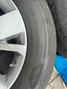 Hlinikove disky na  VW TOUAREG R18 s letnymi pneumatikami - 9